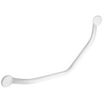 Godonnier - barre monopoutre coude 135 d. 25 acier poxy blanc