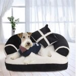 Gogoloving coussin panier corbeille pour chien chat dhoussable souple avec un petit oreiller - 70 * ...