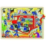 Goki - puzzle bois brigade de pompiers ( gk - 575?