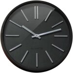 Goma horloge silencieuse �35 cm noir