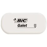 Gomme - bic - galet - lot de 12 - sans fourreau - caoutchouc synthtique