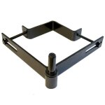 Gond � collier r�glable - afbat - 120 � 150mm - noir - fixation sans per�age - ajustable