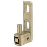 Gond de portail - tirard - multifix l - r�glage 35?60 mm - pivot �12 mm - cupro - aluminium
