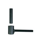 Gond de volet standard diamtre 14 mm noir