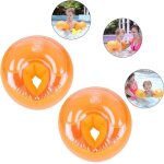 Brassards de natation - non sp�cifi� - gonflable - orange - 3 - 14 ans - poids recommand� 19 - 40 kg