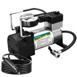 Gonfleur dair portable - avizar - 12v / 120w - 250 psi - manom�tre analogique - abs / m�tal