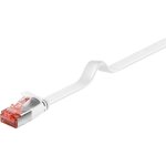 Goobay câble ethernet cat 6 20m blindé plat blanc Goobay câble ethernet cat 6 20m blindé plat blanc