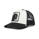 Goorin bros casquette trucker panther - panth�re blanc / noir