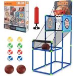 Goplus 16cm jeu de basketball arcade pour enfants 2 baskets 8 balles 2 cibles partition effets sonores ...