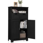 Goplus armoire de salle de bain sur pied avec planche mobile et 2 tiroirs réglablesmeuble de rangement ... Goplus armoire de salle de bain sur pied avec planche mobile et 2 tiroirs réglablesmeuble de rangement ...