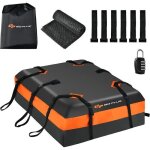 Goplus coffre de toit pour voiture imperm�able 425 l avec 10 sangles & 6 crochets de porte pour v�hicules ...