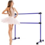 Goplus double barre de danse classique barre hauteur r�glable 20 - 119cm et charge max 50kg 120 x 71 ...