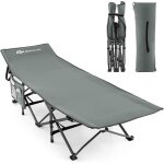 Goplus lit de camping pliable 1 personne 190x70x54cm avec appuie - tête inclinéportable avec sac de transportc ... Goplus lit de camping pliable 1 personne 190x70x54cm avec appuie - tête inclinéportable avec sac de transportc ...