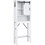 Goplus meuble de rangement au dessus de wc ou lave - linge armoire de salle de bain avec 3 Étagères ouvertes ... Goplus meuble de rangement au dessus de wc ou lave - linge armoire de salle de bain avec 3 Étagères ouvertes ...