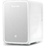 Goplus mini frigo 10 l avec mode froid / chaudrfrigrateur silencieux avec tempratures - 5 - 50 c ...