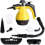Goplus nettoyeur vapeur � main avec 9 accessoires pour enlever des taches 3bar haute pression pour cuisine ...