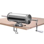 Goplus poussoir à saucisses professionnel 3l remplissage de saucisse en acier inox avec ventouse base ... Goplus poussoir à saucisses professionnel 3l remplissage de saucisse en acier inox avec ventouse base ...