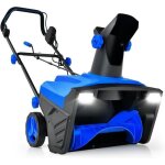 Goplus souffleuse � neige �lectrique 2300 w largeur de travail de 50 cm d�neigeuse filaire avec distance ...