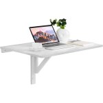 Goplus table murale rabattable pliable 80x60x45cm en boischarge 20kgdouble pliage et gain de placepour ... Goplus table murale rabattable pliable 80x60x45cm en boischarge 20kgdouble pliage et gain de placepour ...