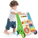 Goplus trotteur bébé 7 en 1 en bois chariot de marche enfant multi - activités convient aux garçons filles ... Goplus trotteur bébé 7 en 1 en bois chariot de marche enfant multi - activités convient aux garçons filles ...