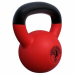 Gorilla sports kettlebell - 16 kg, avec poigne, fonte, revtement en vinyle - bouilloire de poids, ...