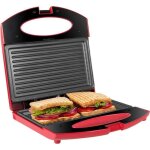 Gotoll - sandwich maker presse à panini toaster croque monsieur appareil panini grill - rouge Gotoll - sandwich maker presse à panini toaster croque monsieur appareil panini grill - rouge