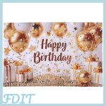 Gototop banni�re de toile de fond joyeux anniversaire banni�re de fond joyeux deco decorative 100x150cm ...