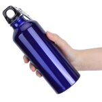 Bouteille de sport - gototop - modèle bleu - 500ml - aluminium - multisport Bouteille de sport - gototop - modèle bleu - 500ml - aluminium - multisport