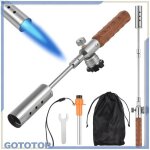 Gototop chalumeau au propane torche � mauvaises herbes br�leur � propane � longueur r�glable pour r�servoir ...