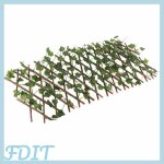 Gototop cl�ture en bois cl�ture de simulation cl�ture de patio cl�ture v�g�tale d�coration de jardin ...