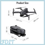 Gototop drone rc drone sjrc f11 4k pro rc avec cam�ra 4k moteur sans balais � cardan 2 axes 5g wifi gps ...
