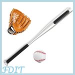 Gototop ensemble de baseball ensemble de balles de baseball batte de baseball + baseball + gants de baseball ...