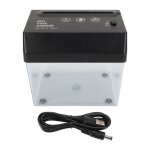 Gototop mini dchiqueteuse de papier lectrique dchiqueteuse de papier usb universelle mini batterie ...