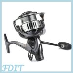 Gototop moulinet de p�che � rotation moulinet de p�che lisse et puissant 5. 5:1 4 + 1bb � double bobine ...