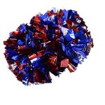 Gototop pom - pom girl a�robics pom poms pomspoms pour les sports scolaires de la soir�e de danse (argent ...