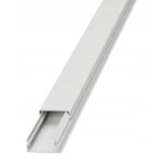 Goulotte électrique - elektroplast - 011. 2 - blanc - 2m - pvc Goulotte électrique - elektroplast - 011. 2 - blanc - 2m - pvc
