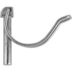 Goupilles clips pour tube chapuis - lot de 2 - zingu� - arceau