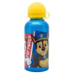 Gourde enfant - pat patrouille - 400ml - aluminium - embout buccal - bouchon de scurit