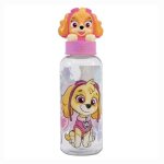 Gourde enfant - pat patrouille - 560ml - plastique sans bpa - bouchon en 3d - fille