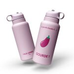 Gourde isotherme 532 ml - la gourd 1 class�e x. . l ! alex gourde - bouchon pp - garde au chaud 12h au ...