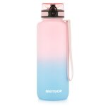 Gourde sport meteor 1500 ml ? tritan filtre amovible antid�rapante rose / bleu