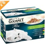 Gourmet perle les filettines avec des légumes multivariétés - 12 x 85 g (x6) - pour chat adulte Gourmet perle les filettines avec des légumes multivariétés - 12 x 85 g (x6) - pour chat adulte