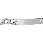 Gourmette argent 10mm - 1001 bijoux - homme - argent 925 / �� - longueur 21 cm - hauteur 1 cm - largeur ...