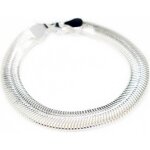 Gourmette bracelet argent homme