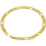 Gourmette homme acier inoxydable chaîne bracelet maille figaro - cubaine - corde 19 - 21 cmchaine lien ... Gourmette homme acier inoxydable chaîne bracelet maille figaro - cubaine - corde 19 - 21 cmchaine lien ...