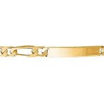Gourmette plaqu or 8mm - 1001 bijoux - homme - gourmette - dor
