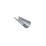 Goutti�re zinc en 4 m�tres avec pince et boudin de 18 en diam�tre 25