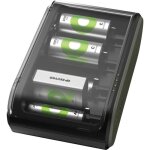 Gp b631 universell chargeur de piles rondes nimh 6lr61 (9 v) lr03 (aaa) lr6 (aa) lr14 (c) lr20 (d)