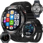Gps montre connect�e homme smartwatch: boussole barom�tre altim�tre appel bluetooth fr�quence cardiaque ...