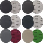 ? grain 600 / 800 / 1000 / 1500 / 2000 / 3000?24 pi�ces 75mm papier de verre carrosserie sec � leau disques ...